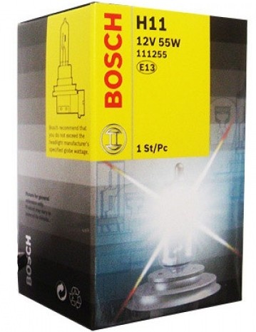 Лампа галогеновая Bosch Pure Light H11, 1 987 302 084