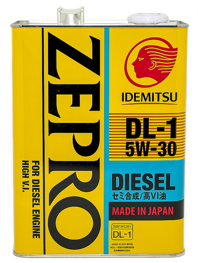Масло моторное Idemitsu Zepro Diesel 5W-30 DL-1