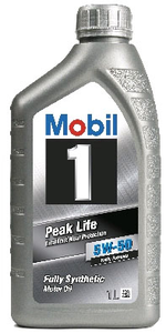 Масло моторное Mobil 1 Peak Life, 5W-50
