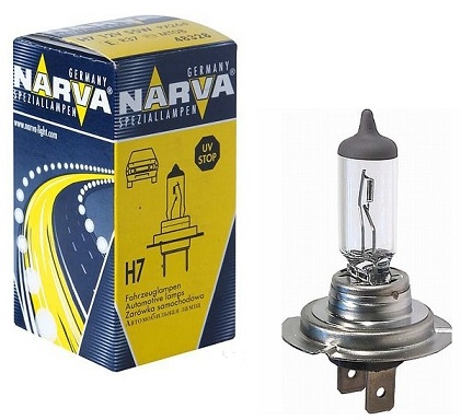 Лампа галогеновая Narva Standard H7, 48328