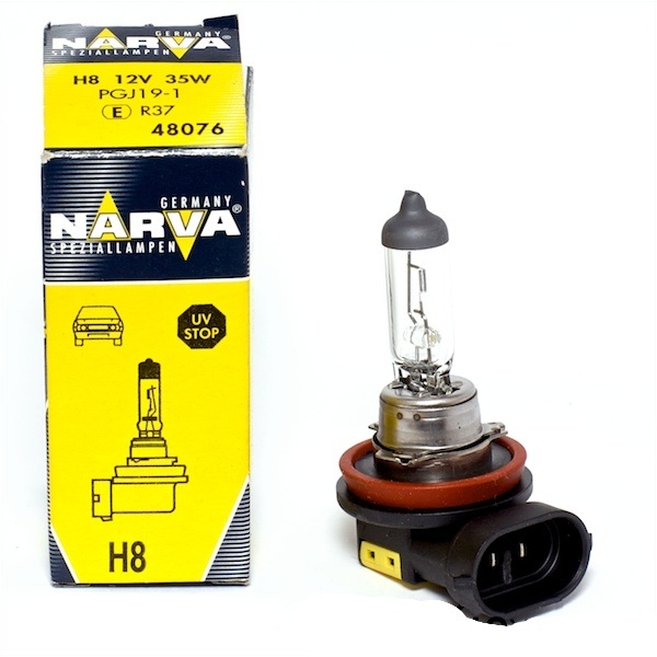 Лампа галогеновая Narva Standard H8, 48076