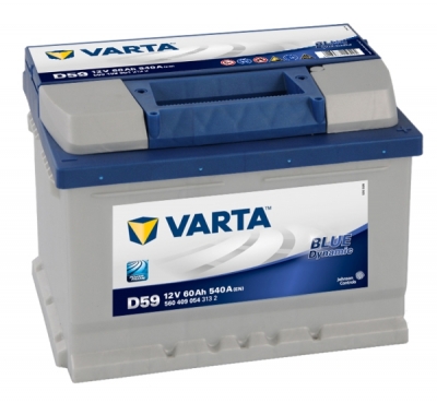 Аккумулятор Varta Blue Dynamic 60Ah 540A R+ 560 409 054