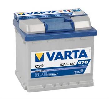 Аккумулятор Varta Blue Dynamic 52Ah 470A, R+ 552 400 047
