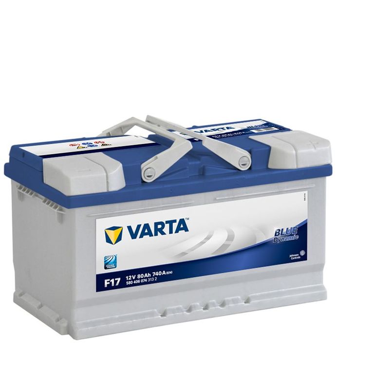 Аккумулятор Varta Blue Dynamic 80Ah 740A, R+ 580 406 074