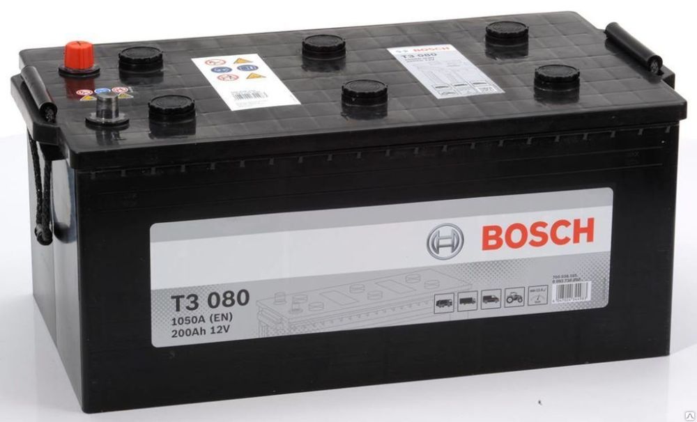 Аккумулятор Bosch T3 200A, L+ T3080