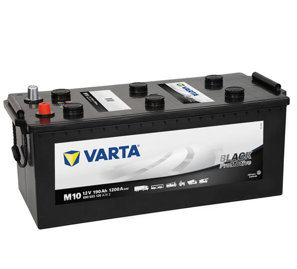 Аккумулятор Varta Promotive Black 190Ah 1200A, R+ 690 033 120