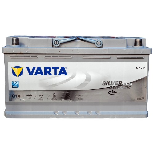 Аккумулятор Varta Silver Dynamic AGM 95Ah 850A, R+ 595 901 085