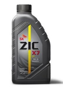 Масло моторное ZIC X7 LS 10W-40 синтетика, 1 л.